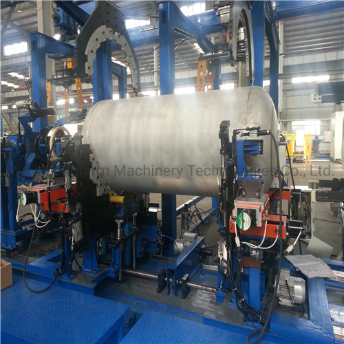 LNG Cylinder Assembly and Spot Welding Machine
