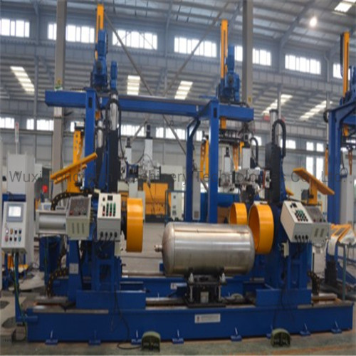 Double Head Automatic Circumferential Seam Welding Machine for LNG Cylinder