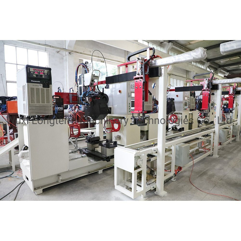 Gas Cylinder Body Welding Machine, Auto Circumferential Welding Line