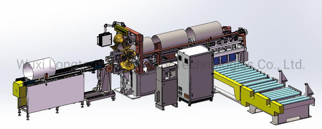 Automatic Steel Drum Longitudinal Seam Welding Machine / Drum Machinery