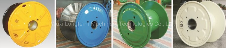 Long Lifespan ABS PS PP Plastic Empty Wire Cable Drum / Bobbin / Reel 630mm for Packing