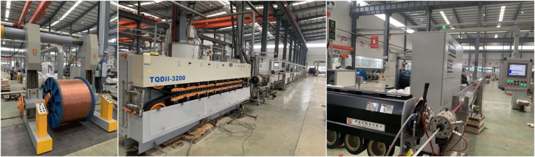 High Quality Fiber Optical Cable Extrusion Machine, Optical Drop Cable Sheath Wire Extrusion Line