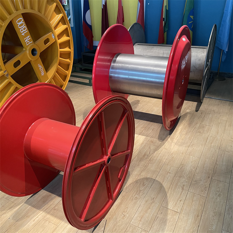 Electric Cable Steel Cable Reels Corrugated Steel Reels Large Wire and Cable Steel Bobbin
