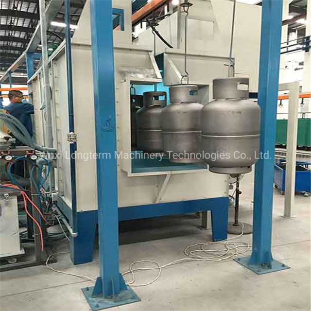 Optimize Energy Consumption Powder Coating System for LPG Gas Cylinder, High-Efficiency LPG Tank/Bottom Powder Coating Line