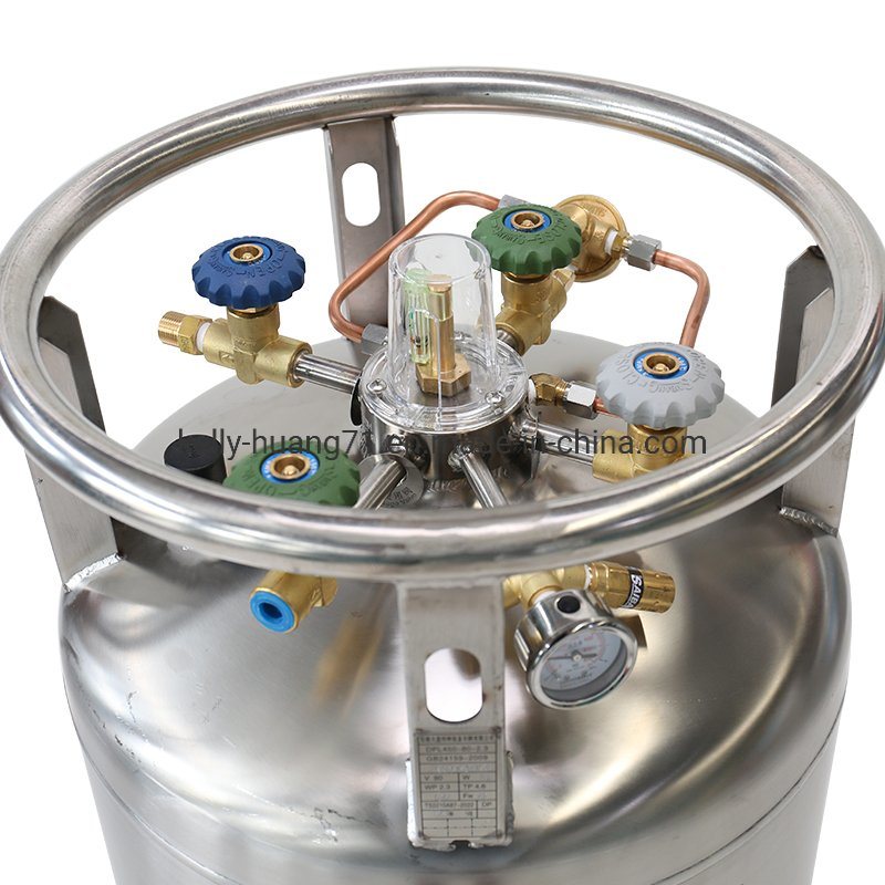 Liquid Oxygen Nitrogen Argon CO2 Storage Tank Dewar Cryogenic Gas Cylinder