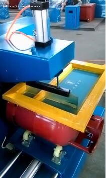 LPG Cylinder Silk Printing LPG Cylinder Logo Printing Unit LPG Cylinder Screen Printing Machine