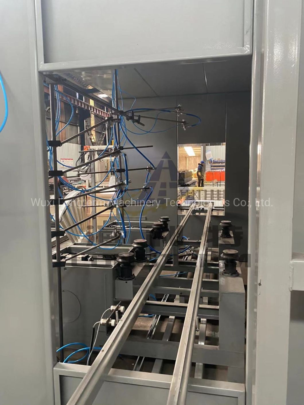 Steel Drum/Barrel Exterior Surface Painting Spray Booth for Three Colors^