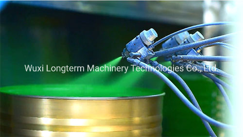 Automatic Drum Painting Machine/Painting Booth/Spraying Booth for Drum