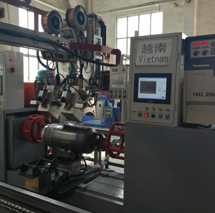 Automatic LPG Cylinder Welding Line