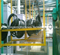 Intelligence Automatic Space-Saving Layouts Powder Coating Booth / Spray Booths for Car Hubcap