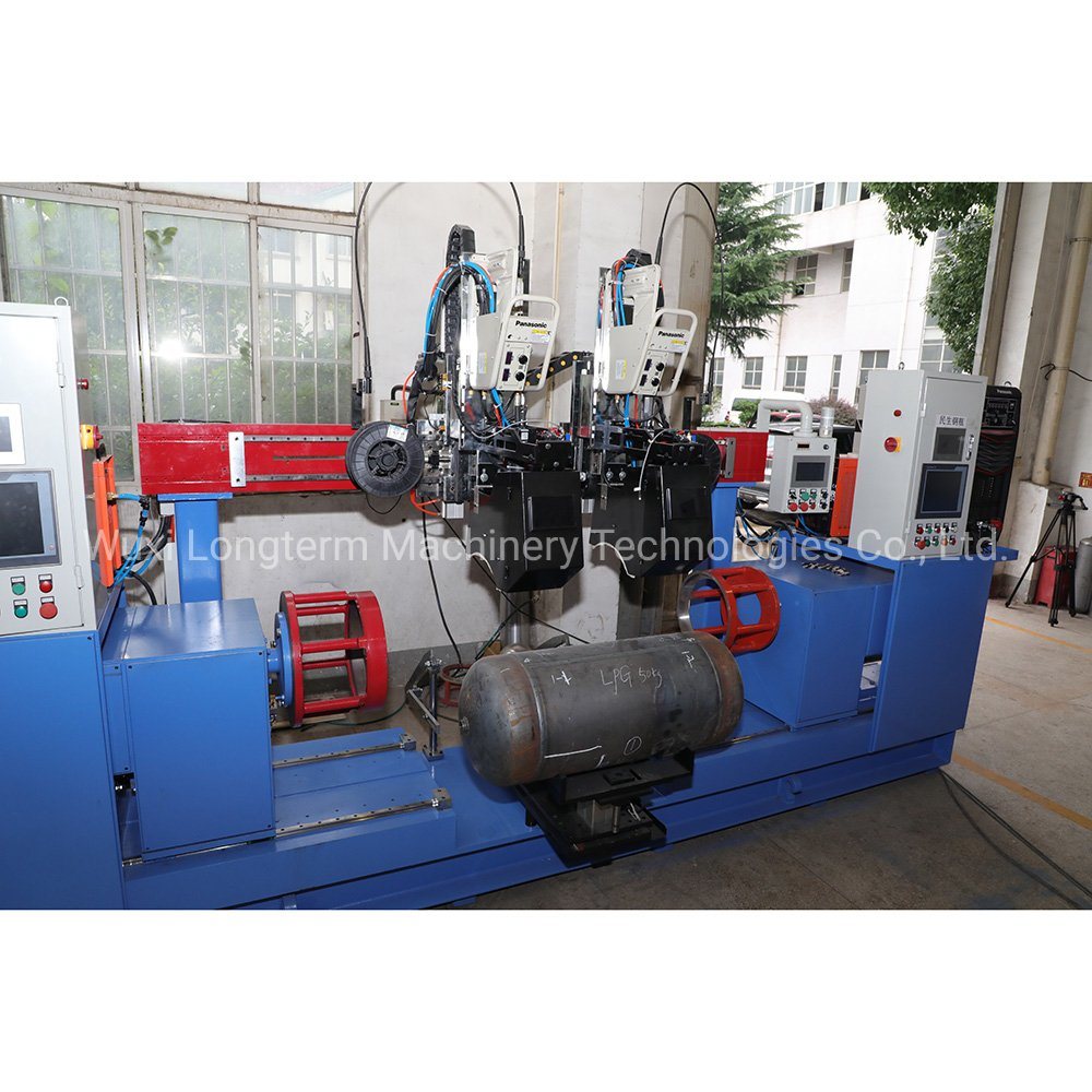 LPG Cylinder Auto Double Head Circumferential Welding Machine