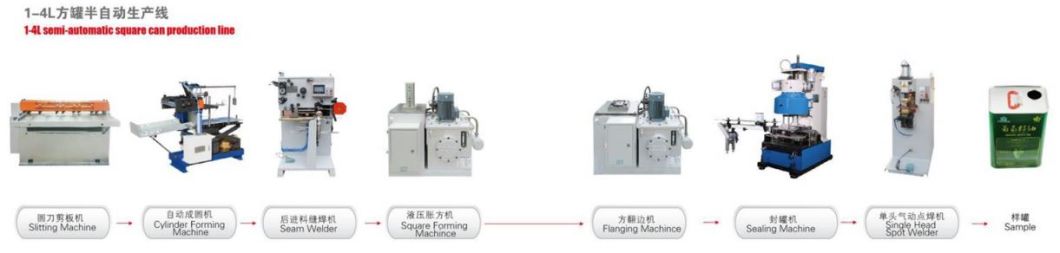 Good Quality Round/Square Shape Tin Can Sealing Machine