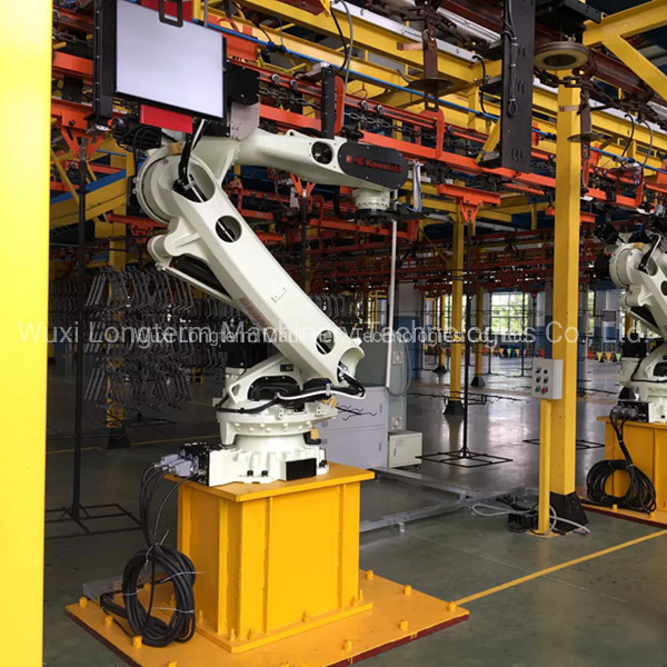 Hot Selling Powder Recycling System Powder Coating Production Line for Manufacturing Automotive Wheels Hub!