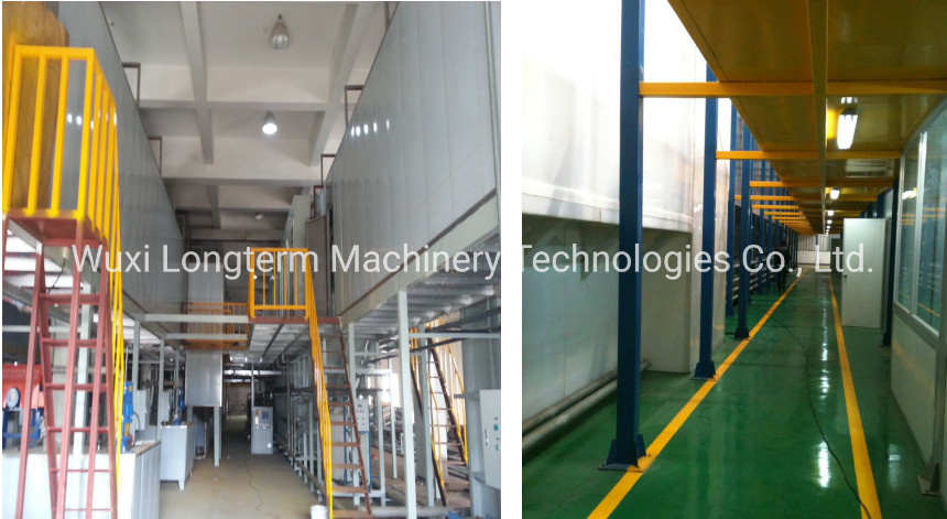 Fully Automatic Ce Approved Powder Coat Production for Furniture, Fully Automatic Automatic Painting Gun Spray Booths&