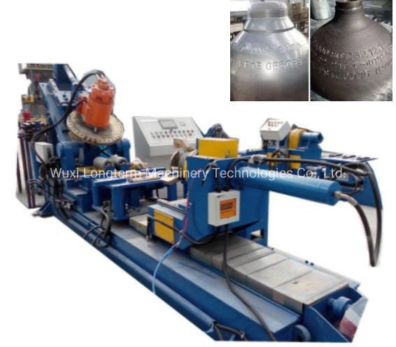Automatic CNG Gas Cylinder Embossing, Oxygen Cylinder Neck Coding/Marking Machine^