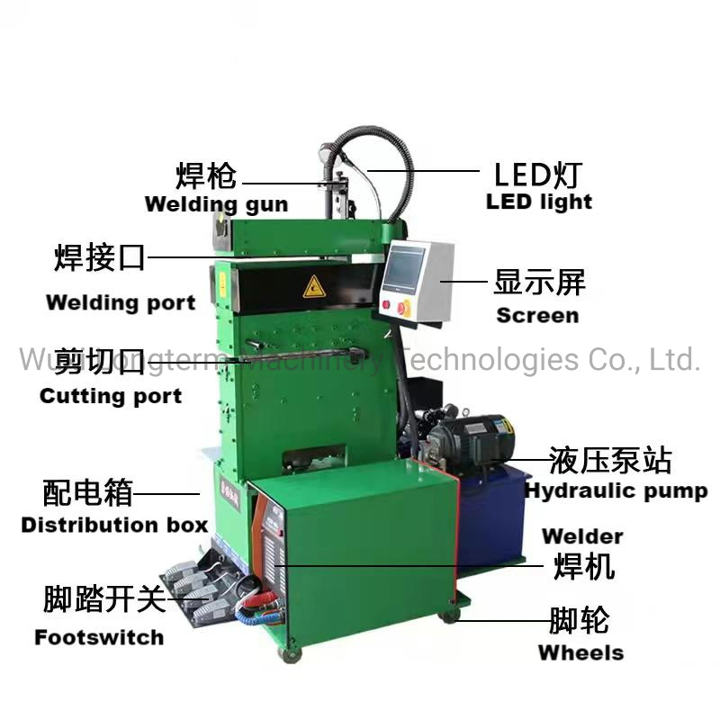 High Precision Yn-400y Steel Strip Automatic Shearing Butt Welding Machine