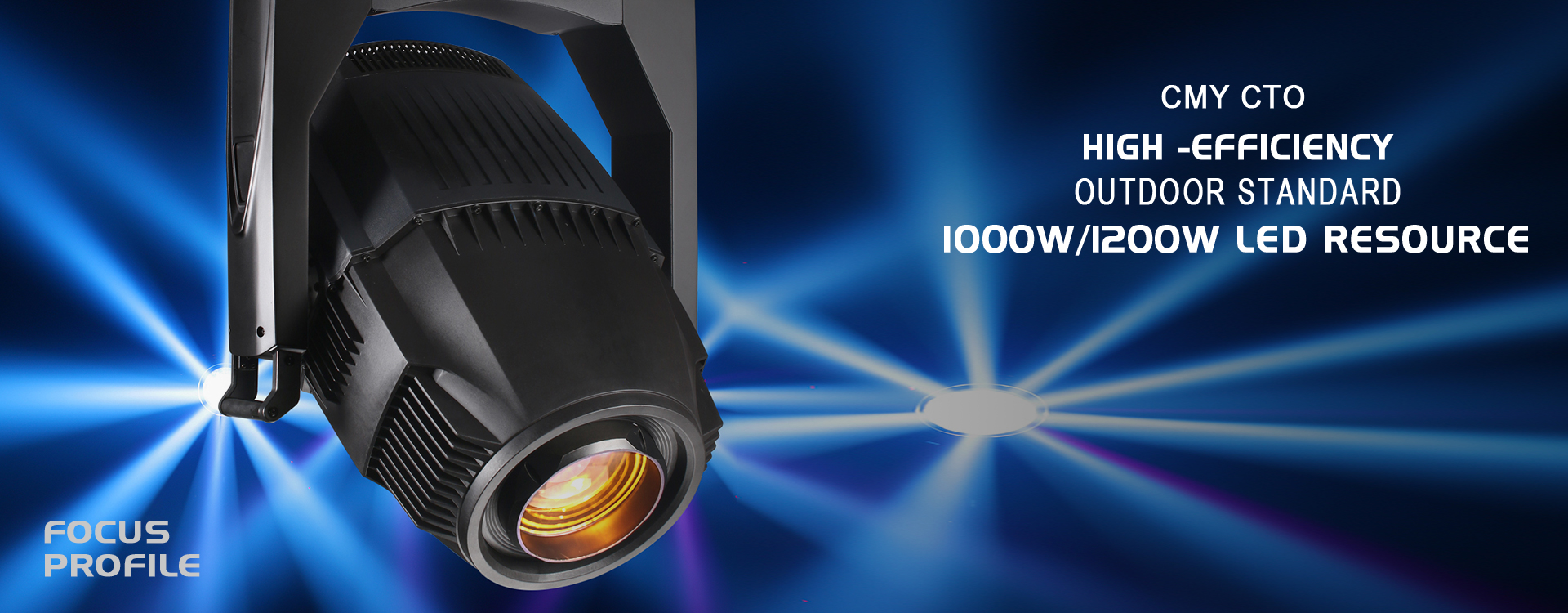1000W LED MOVING PROFILE SPOT IP65 OUTDOOR USE