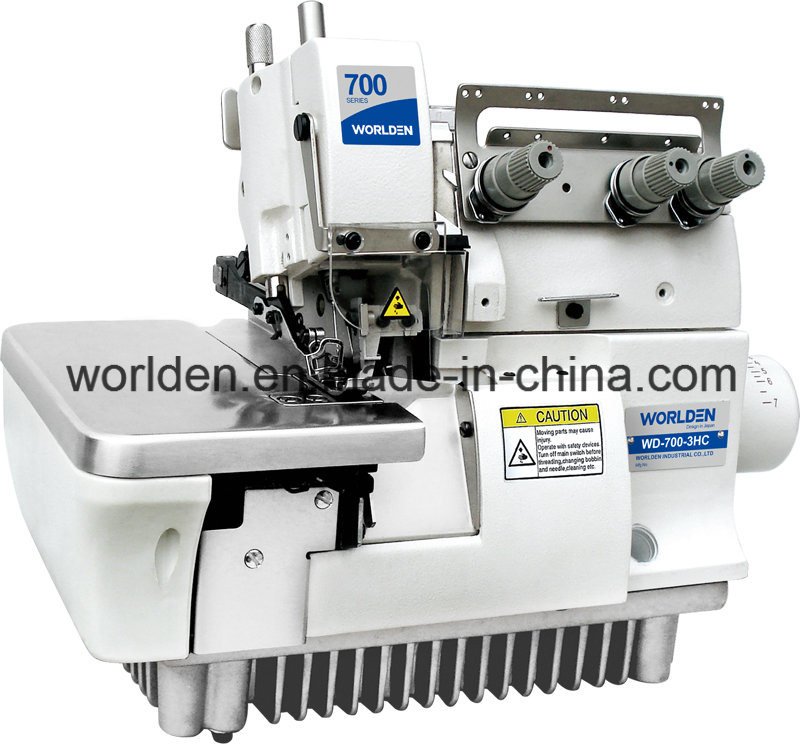 WD-700-3HC Three Thread Overlock for Handkerchief Sewing Machine