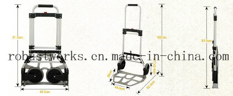 Heavy Duty Telescopic Aluminium Hand Trolley (HT120A)