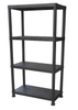 4 Tiers Plastic Storage Shelf (6030P-4T)