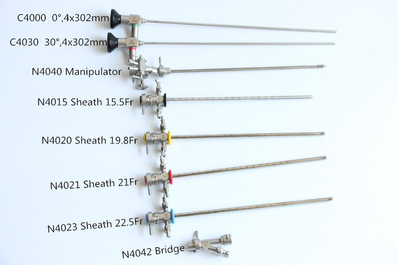 Urology Endoscope Cystoscope Urethroscope Set