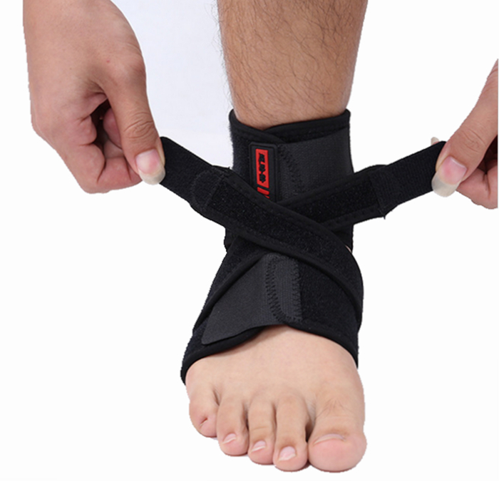 Kawang Adjustable Ankle Support Breathable Ankle Brace Neoprene Compression Strap For Protection Relieve Pain