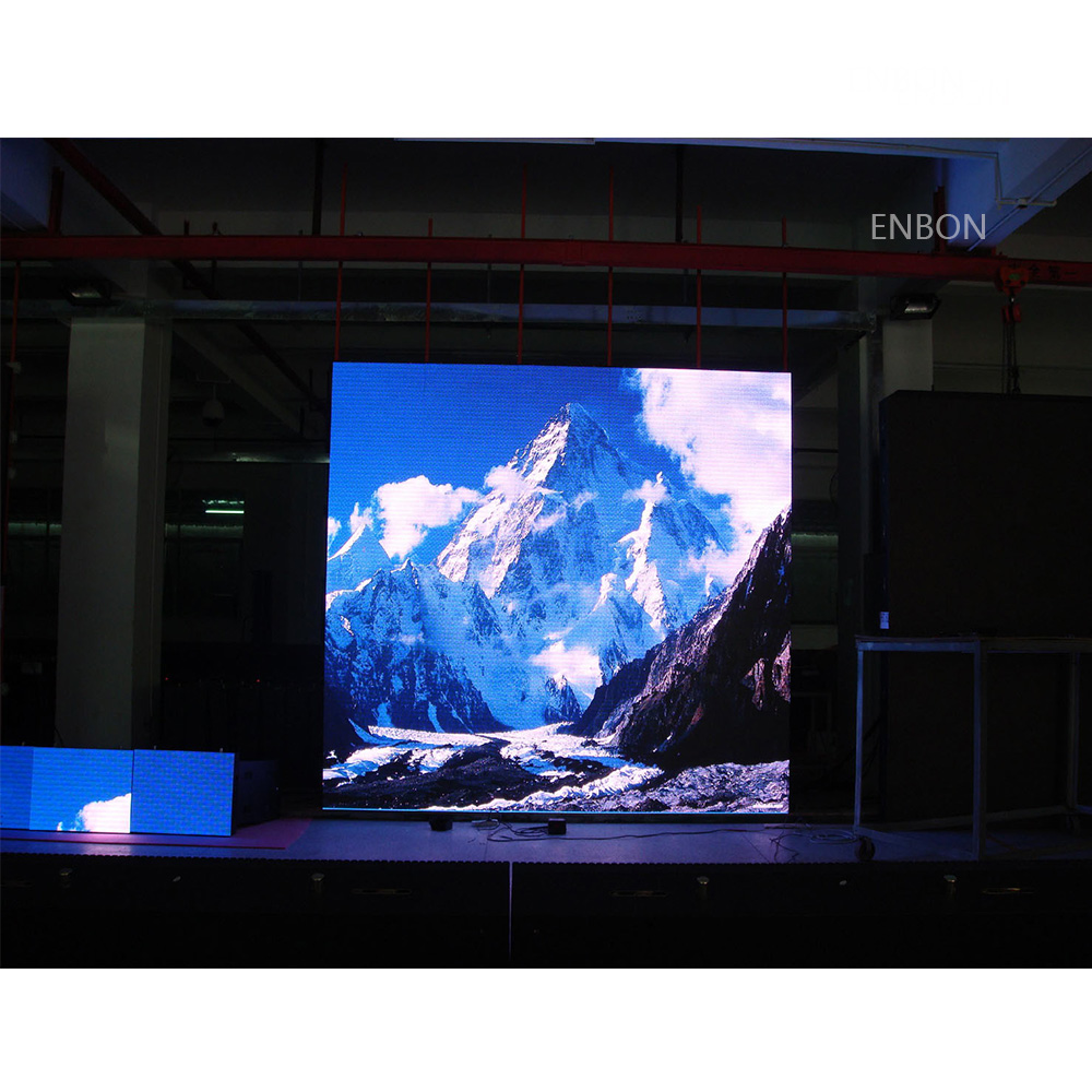 P8租赁户外广告LED屏幕，640x640mm LED面板