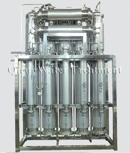 Double Tube Panel Multiple Effect Distilled Water Machine