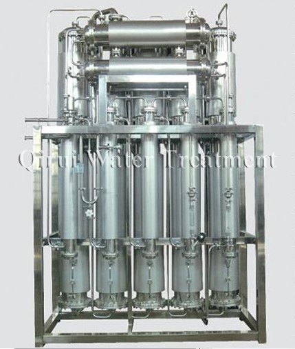 Double Tube Panel Multiple Effect Distilled Water Machine