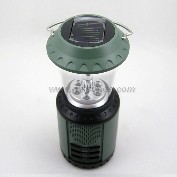 Dynamo Solar Camping Light with Radio