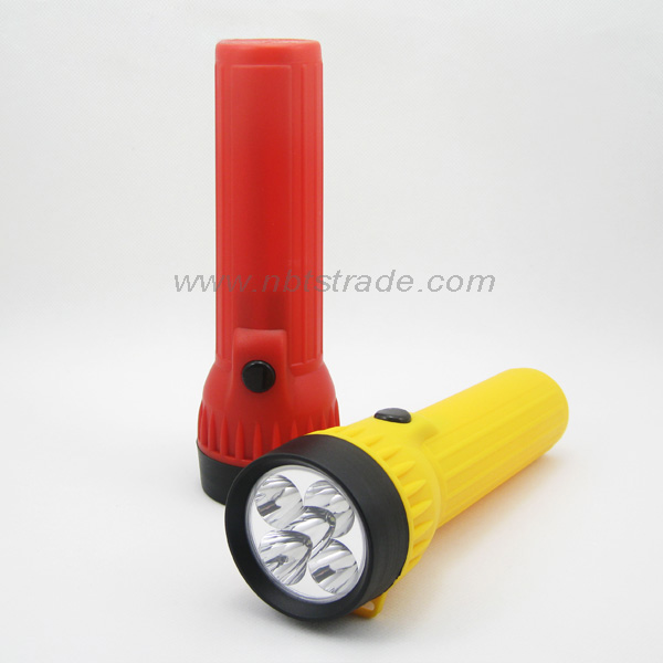5 LED Plastic Flashlight