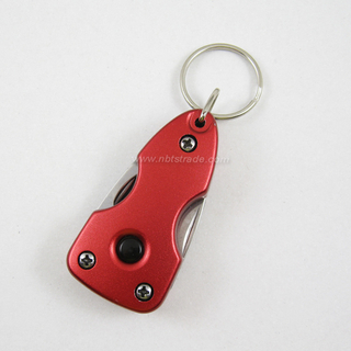 LED Keychain with Hand Tools
