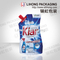 Detergent Standing Pouch With Handle And Spout For Kitchen Use