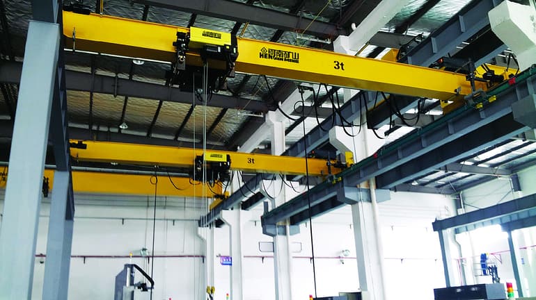  European standard electric overhead travelling crane