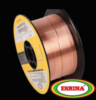 Copper coated welding wire ER49-1