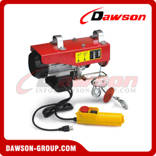 DS-PA200B-DS-PA1600B Mini alzamiento eléctrico, alzamiento de cuerda de alambre eléctrico