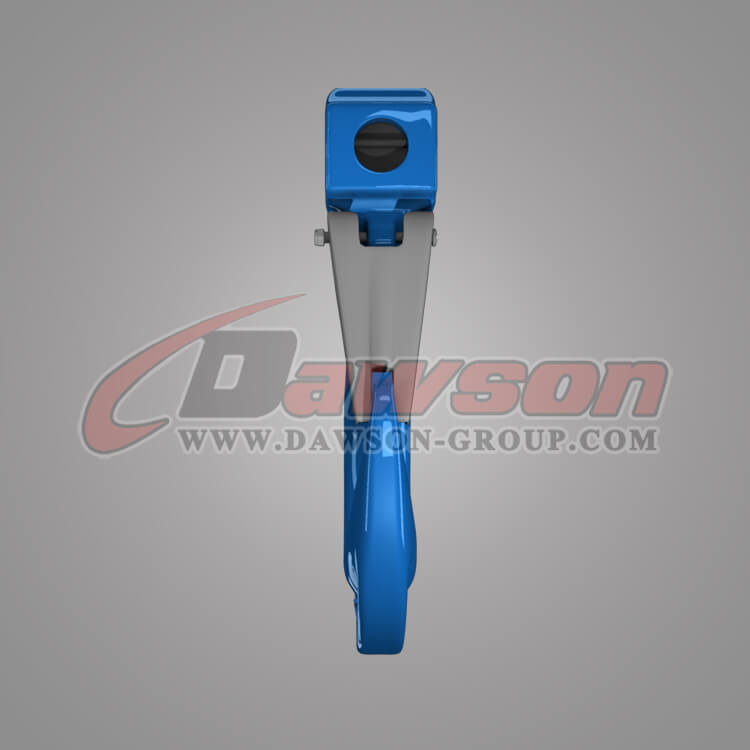 Grade 100 Clevis Sling Hook with Cast Latch, Clevis Hook for Chain Slings - China Manufacturer Factory グレード 100 クレビス スリング フック、キャスト ラッチ付き、チェーン スリング用クレビス フック - 中国メーカー工場