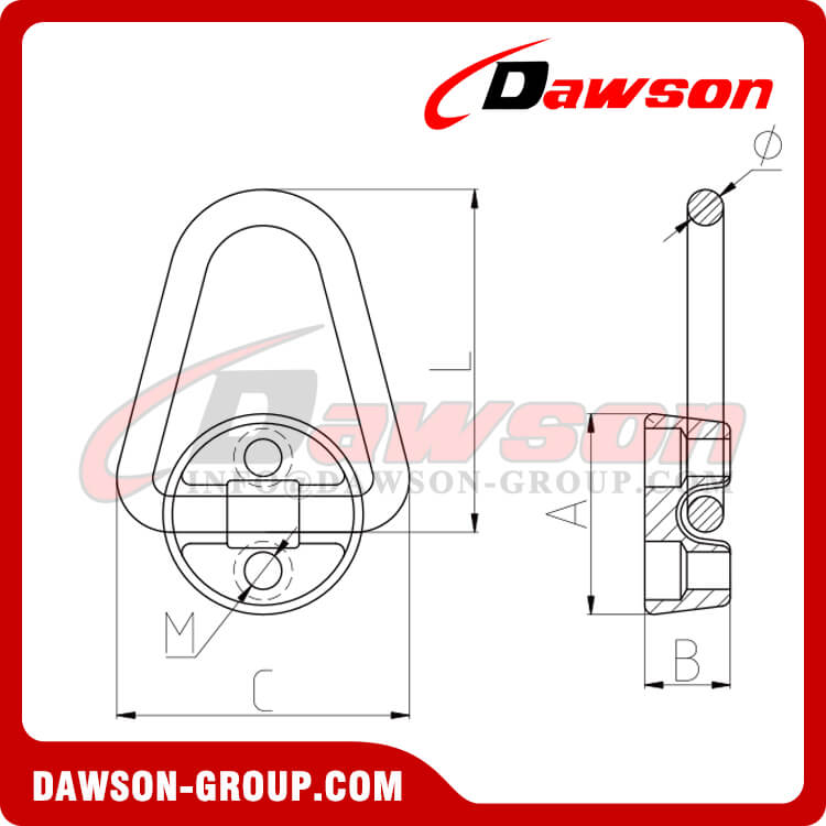 DS160 鍛造トライアングル リング (ベース付き) - Dawson Group Ltd. - 中国メーカー、サプライヤー