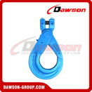 DS1006 G100 6-22MM النوع الأوروبي مزورة Clevis خطاف ذاتي القفل لرفع الرافعات السلسلة