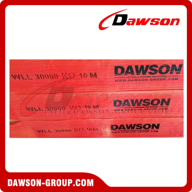 Eslingas de correas de poli&eacute;ster de alta resistencia Eslingas de elevaci&oacute;n Eslingas para gr&uacute;as China Dawson Group Ltd.