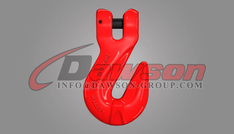 DS086 Gancho de agarre de cuna con acortamiento de horquilla de grado 80 con alas para eslingas de cadena - Dawson Group Ltd. - Fabricante, f&aacute;brica de China