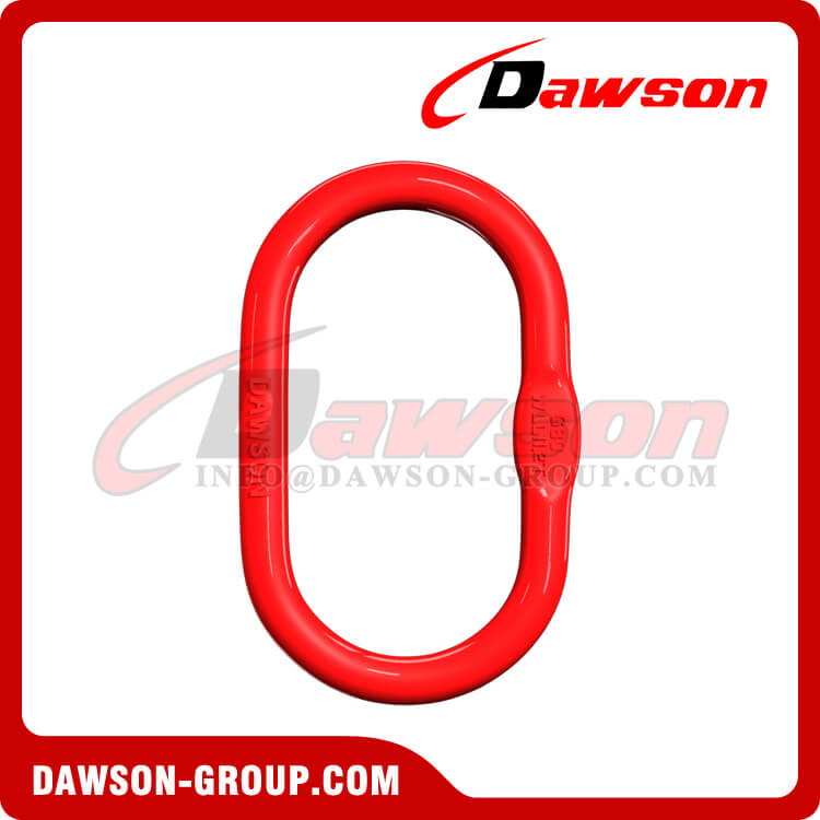 DS033 A-343 G80 Elo mestre tipo europeu para eslingas de eleva&ccedil;&atilde;o de corrente Eslingas de eleva&ccedil;&atilde;o de cabo de a&ccedil;o - Dawson Group Ltd. - Fabricante, fornecedor, f&aacute;brica na China