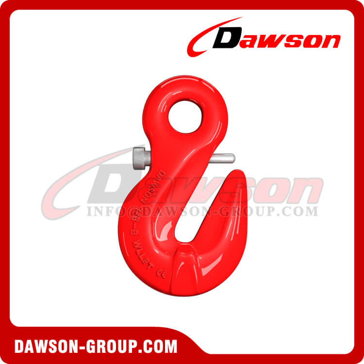 DS317 G80 Gancho de agarre de cuna para acortamiento de ojos con pasador de seguridad para cadena de amarre - Dawson Group Ltd. - Fabricante de China