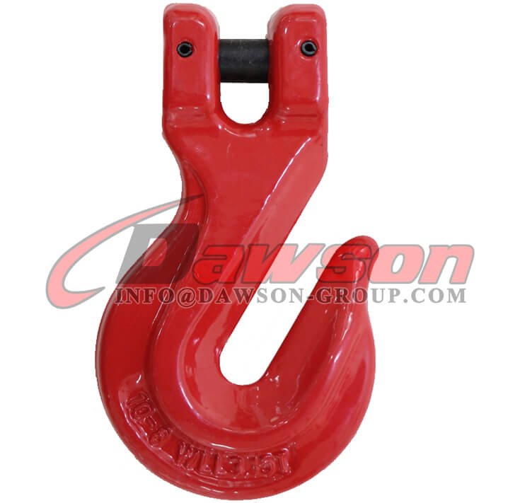 DS028 Gancho de agarre tipo horquilla tipo EE. UU. de grado 80 para eslingas de cadena de elevaci&oacute;n de gr&uacute;a - Dawson Group Ltd. - Fabricante de China