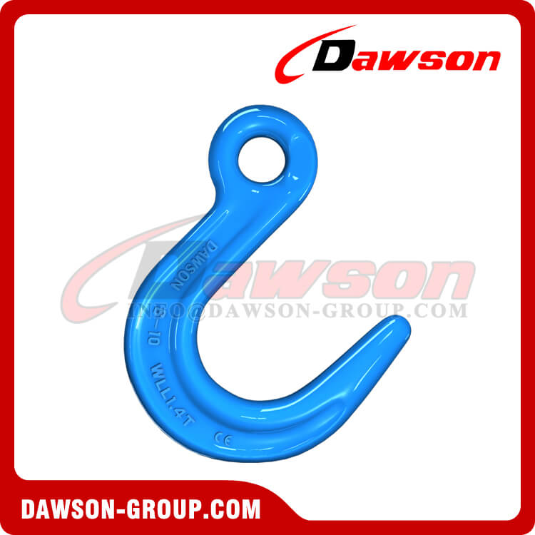 G100 Eye Foundry Hook, Grade 100 Large Opening Hook - Dawson Group Ltd. - China Supplier Gancho de fundição ocular G100, gancho de abertura grande grau 100 - Dawson Group Ltd.