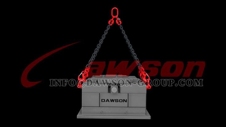 Aplicaci&oacute;n del eslab&oacute;n de conexi&oacute;n de acero forjado tipo EE. UU. de grado 80 para eslingas de cadena - Dawson Group Ltd. - F&aacute;brica de China, proveedor