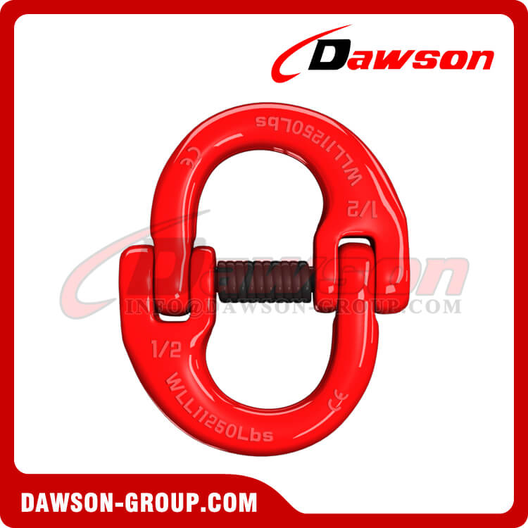 Eslab&oacute;n de conexi&oacute;n tipo EE. UU. de grado 70, conector de cadena con bloqueo de martillo - Dawson Group Ltd. - Fabricante de China