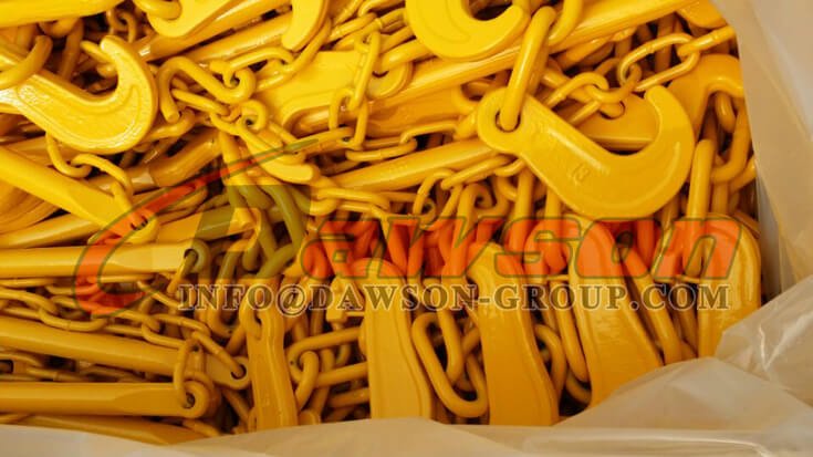 Gancho C de amarre de aleaci&oacute;n de grado 80 con pasador partido - Dawson Group Ltd. - F&aacute;brica de China