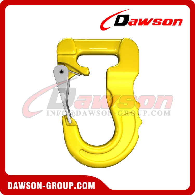 グレード 100 ウェブ スリング フック、G100 合成合金ラウンド スリング フック 3T - Dawson Group Ltd. - 中国工場