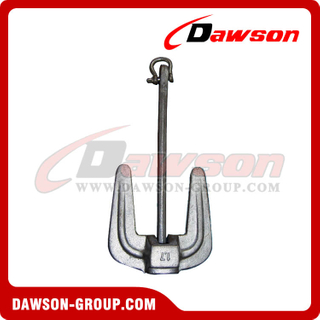 Hot Dip Galvanized Hall Stockless Anchor Tipo C / HDG Marine Ship Anchor